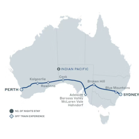 Perth, Indian Pacific Day One