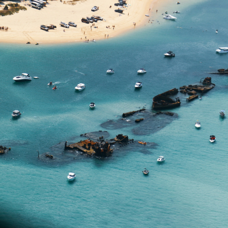 Brisbane, Moreton Island Island Paradise. Snorkeling, Beach and Marine Life 3