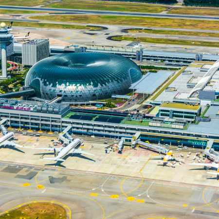 Singapore (SIN), Flight to Darwin